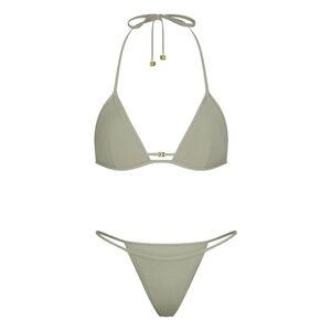 ETERNE Thea Bikini Set in Sage XS/S NWT